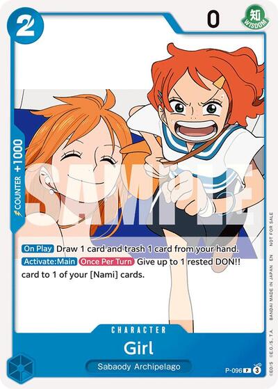 Girl (OP14 Release Event) (One Piece Promotion Cards) Near Mint