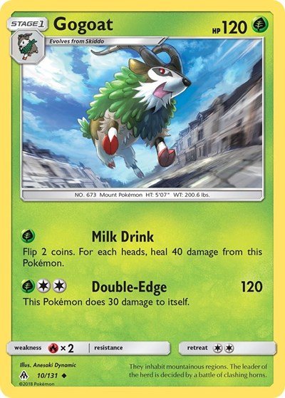 Gogoat (SM - Forbidden Light) Near Mint - Nick Nack's Full Frontal Attack