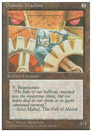 Diabolic Machine (4th Edition) Light Play - Nick Nack's Full Frontal Attack