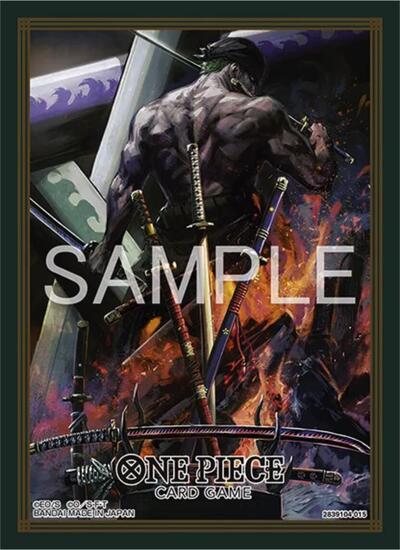 One Piece Card Game Official Sleeves Roronoa Zoro (70-Pack)