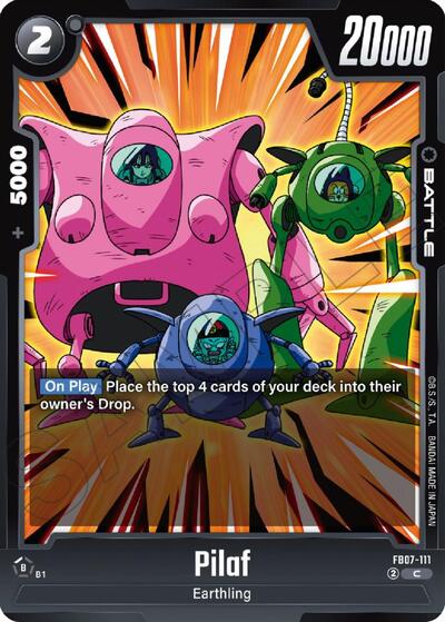 Pilaf (Wish For Shenron) Near Mint - Nick Nack's Full Frontal Attack