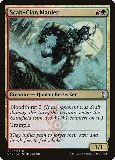 Scab-Clan Mauler (Ravnica Allegiance: Guild Kits) Near Mint