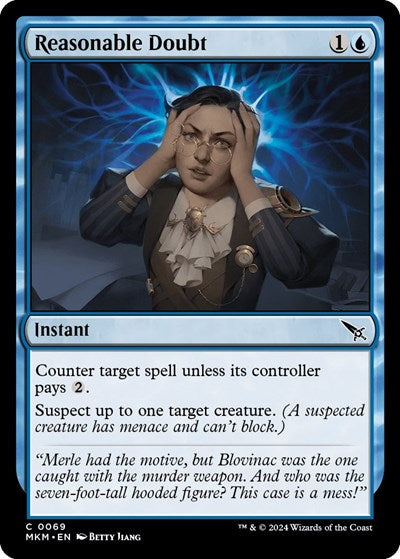 Reasonable Doubt (Murders at Karlov Manor) Near Mint