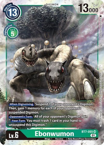 Ebonwumon (The Next Adventure) Near Mint Foil - Nick Nack's Full Frontal Attack