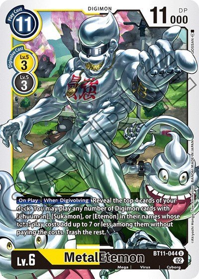 MetalEtemon (Dimensional Phase) Near Mint - Nick Nack's Full Frontal Attack