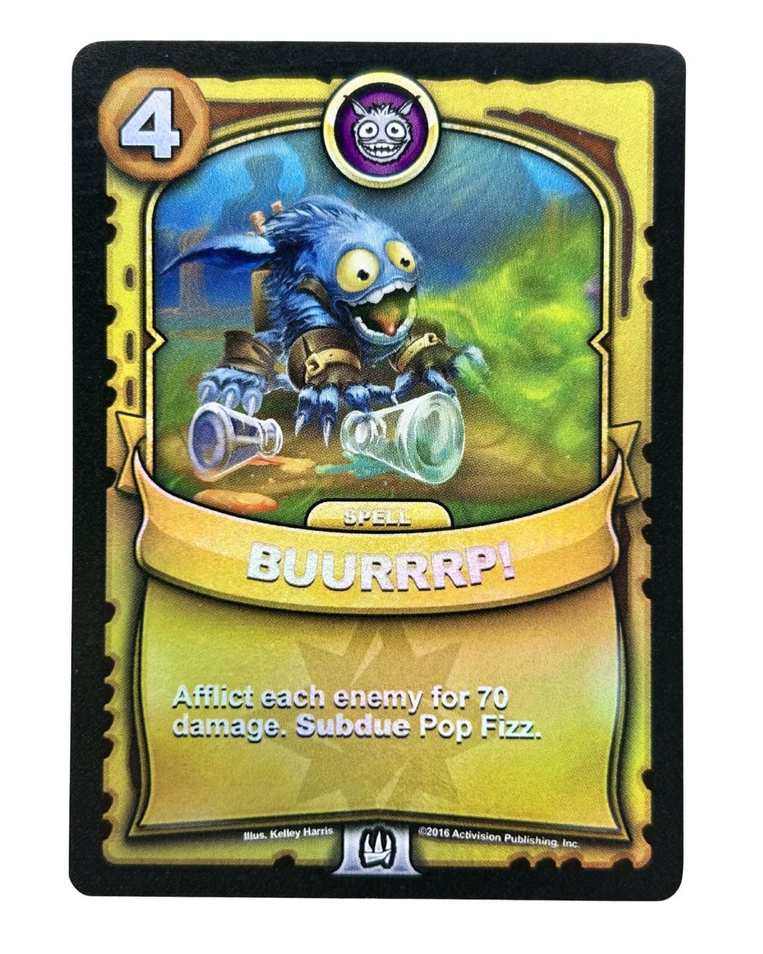 Buurrrp! (Battlecast) (Gold Foil) - Nick Nack's Full Frontal Attack