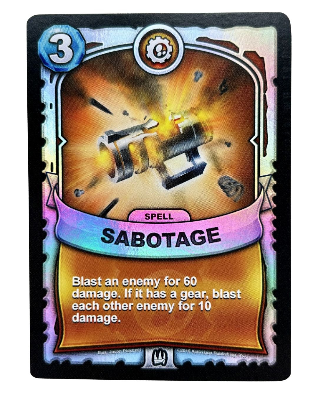 Sabotage (Battlecast) (Silver Foil) - Nick Nack's Full Frontal Attack