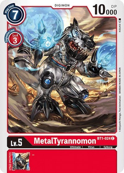 MetalTyrannomon (Release Special Booster) Near Mint - Nick Nack's Full Frontal Attack