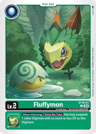 Fluffymon (Starter Deck 18: Guardian Vortex) Near Mint - Nick Nack's Full Frontal Attack