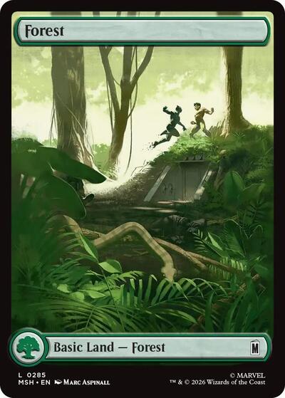 Forest (0285) (Marvel Super Heroes) Near Mint - Nick Nack's Full Frontal Attack