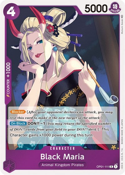 Black Maria (Romance Dawn) Near Mint Foil