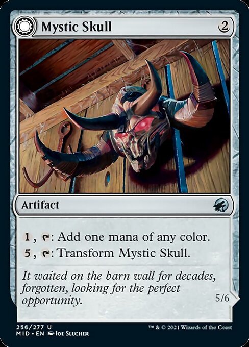 Mystic Skull / Mystic Monstrosity (Innistrad: Midnight Hunt) Near Mint - Nick Nack's Full Frontal Attack