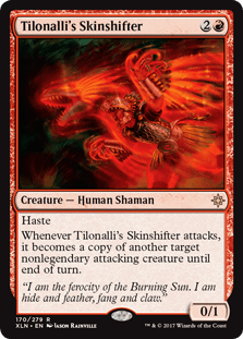 Tilonalli's Skinshifter (Ixalan) Near Mint - Nick Nack's Full Frontal Attack