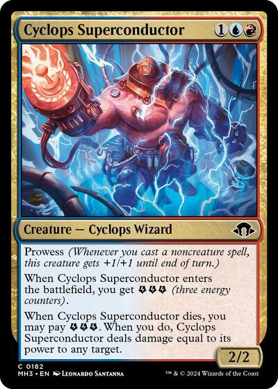 Cyclops Superconductor (Modern Horizons 3) Near Mint - Nick Nack's Full Frontal Attack