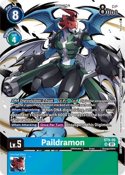 Paildramon (Tamer Party Pack -The Beginning-) (Starter Deck 09: Ultimate Ancient Dragon) Near Mint Foil