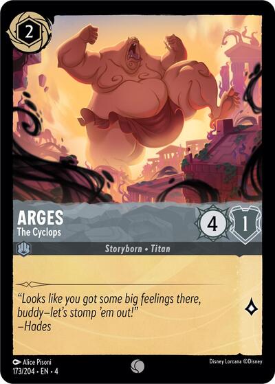 Arges - The Cyclops (Ursula's Return) Near Mint - Nick Nack's Full Frontal Attack