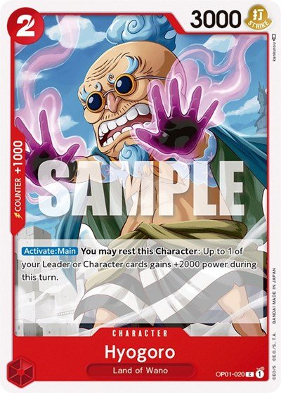 Hyogoro (Romance Dawn) Near Mint - Nick Nack's Full Frontal Attack