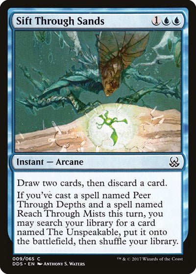 Sift Through Sands (Duel Decks: Mind vs Might) Near Mint - Nick Nack's Full Frontal Attack