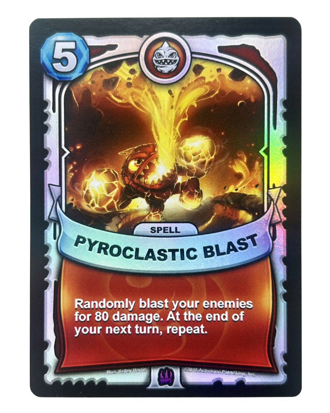 Pyroclastic Blast (Battlecast) (Silver Foil) - Nick Nack's Full Frontal Attack