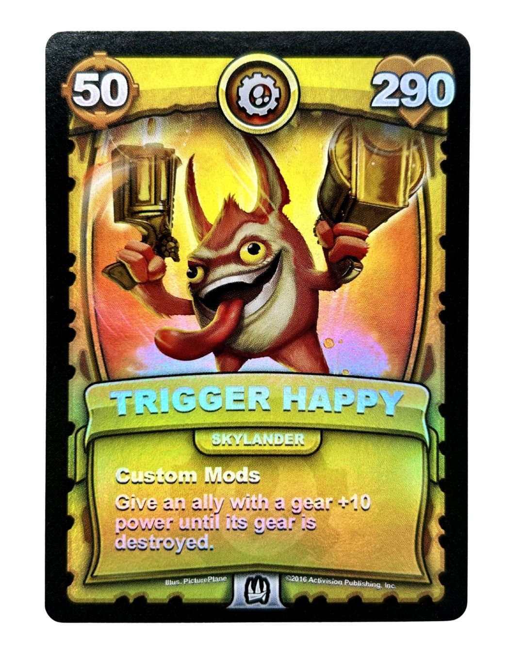 Trigger Happy (Battlecast) (Gold Foil) - Nick Nack's Full Frontal Attack