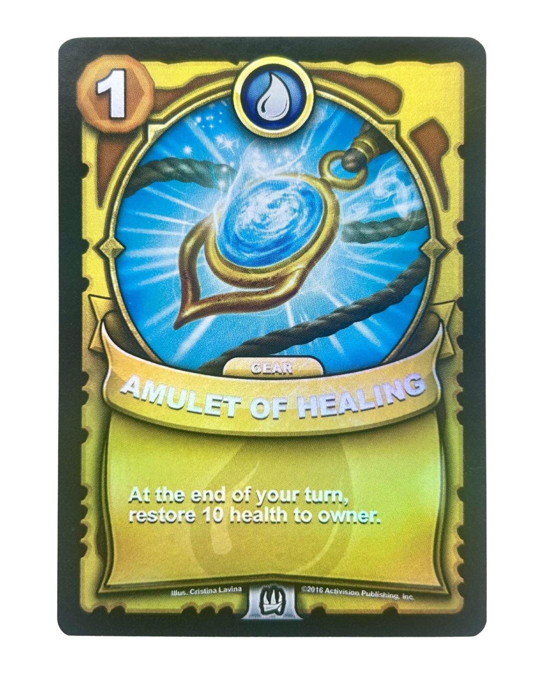 Amulet of Healing (Battlecast) (Gold Foil) - Nick Nack's Full Frontal Attack