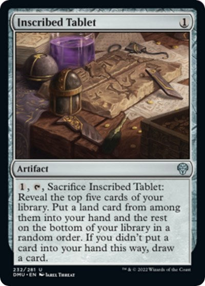 Inscribed Tablet (Dominaria United) Near Mint