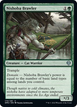 Nishoba Brawler (Dominaria United) Near Mint - Nick Nack's Full Frontal Attack