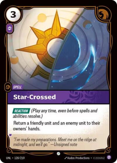 Star-Crossed (Unleashed) Near Mint