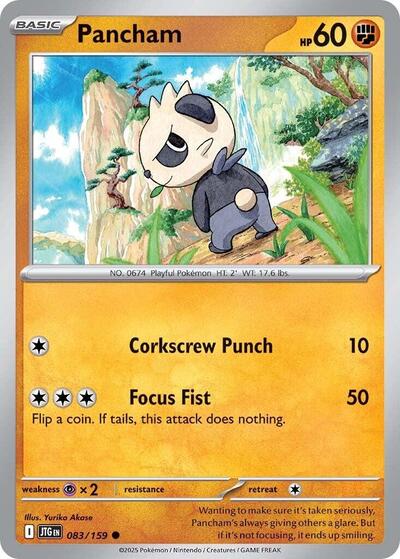 Pancham (SV09: Journey Together) Near Mint - Nick Nack's Full Frontal Attack