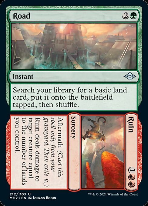 Road / Ruin (Modern Horizons 2) Near Mint - Nick Nack's Full Frontal Attack