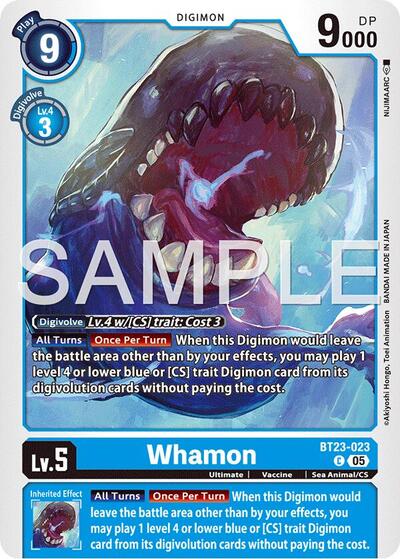 Whamon (Hackers' Slumber) Near Mint - Nick Nack's Full Frontal Attack