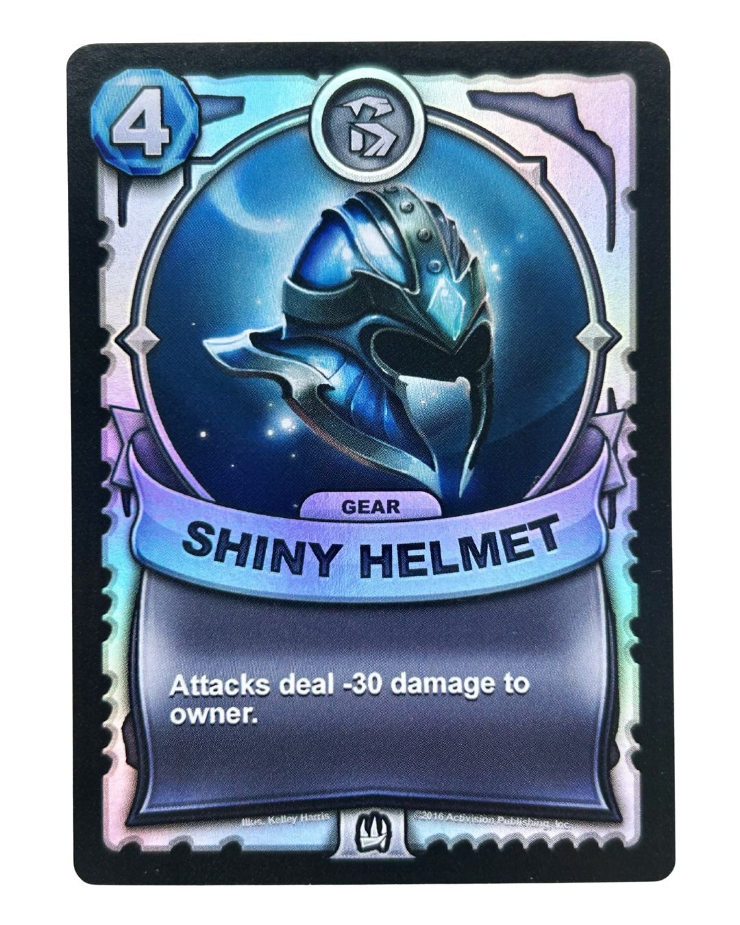 Shiny Helment (Battlecast) (Silver Foil) - Nick Nack's Full Frontal Attack
