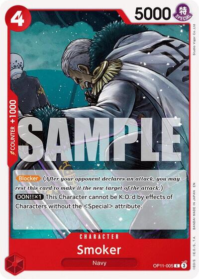 Smoker (A Fist of Divine Speed) Near Mint - Nick Nack's Full Frontal Attack