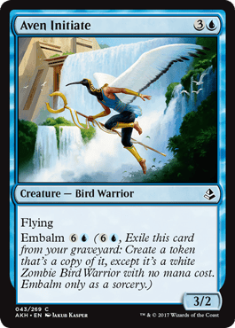 Aven Initiate (Amonkhet) Near Mint - Nick Nack's Full Frontal Attack