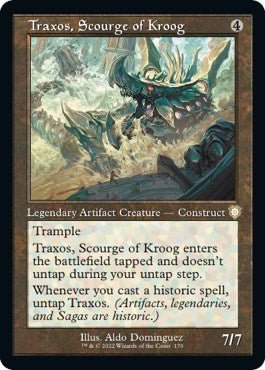 Traxos, Scourge of Kroog (Commander: The Brothers' War) Near Mint - Nick Nack's Full Frontal Attack