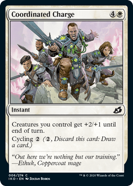 Coordinated Charge (Ikoria: Lair of Behemoths) Near Mint - Nick Nack's Full Frontal Attack