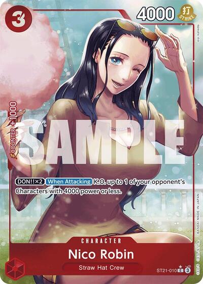 Nico Robin (Parallel) (Starter Deck EX: Gear 5) Near Mint Foil