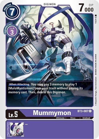 Mummymon (Release Special Booster) Near Mint - Nick Nack's Full Frontal Attack