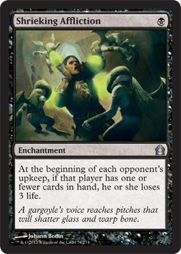 Shrieking Affliction (Return to Ravnica) Near Mint