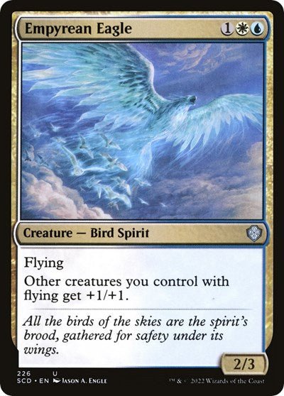 Empyrean Eagle (Commander 2022 Starter Decks) Near Mint - Nick Nack's Full Frontal Attack