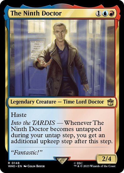 The Ninth Doctor (Universes Beyond: Doctor Who) Near Mint Foil - Nick Nack's Full Frontal Attack