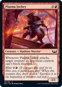 Plasma Jockey (Streets of New Capenna) Near Mint - Nick Nack's Full Frontal Attack