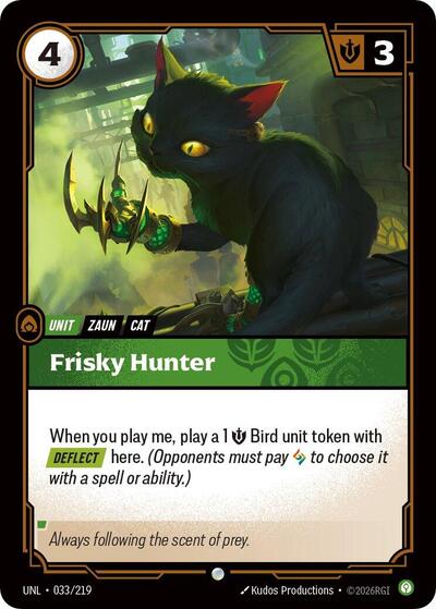 Frisky Hunter (Unleashed) Near Mint