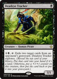 Deadeye Tracker (Ixalan) Near Mint - Nick Nack's Full Frontal Attack