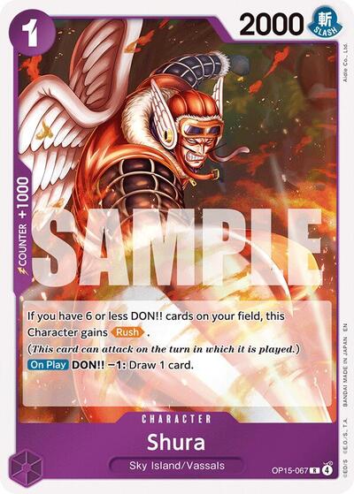 Shura (Adventure on Kami's Island) Near Mint Foil