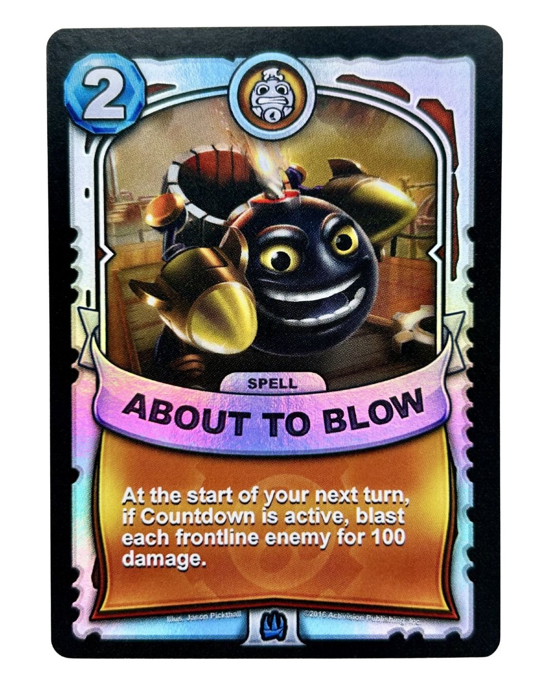 About to Blow (Battlecast) (Silver Foil) - Nick Nack's Full Frontal Attack