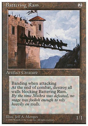 Battering Ram (4th Edition) Light Play - Nick Nack's Full Frontal Attack