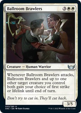 Ballroom Brawlers (Streets of New Capenna) Near Mint - Nick Nack's Full Frontal Attack