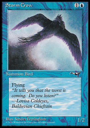Storm Crow (Flying Right) (Alliances) Light Play - Nick Nack's Full Frontal Attack
