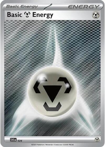 Basic Metal Energy - 024 (SVE: Scarlet & Violet Energies) Near Mint - Nick Nack's Full Frontal Attack